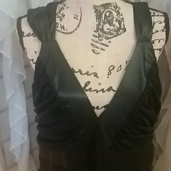 Nikki Mac black long evening gown. Size 18 - Picture 2 of 8